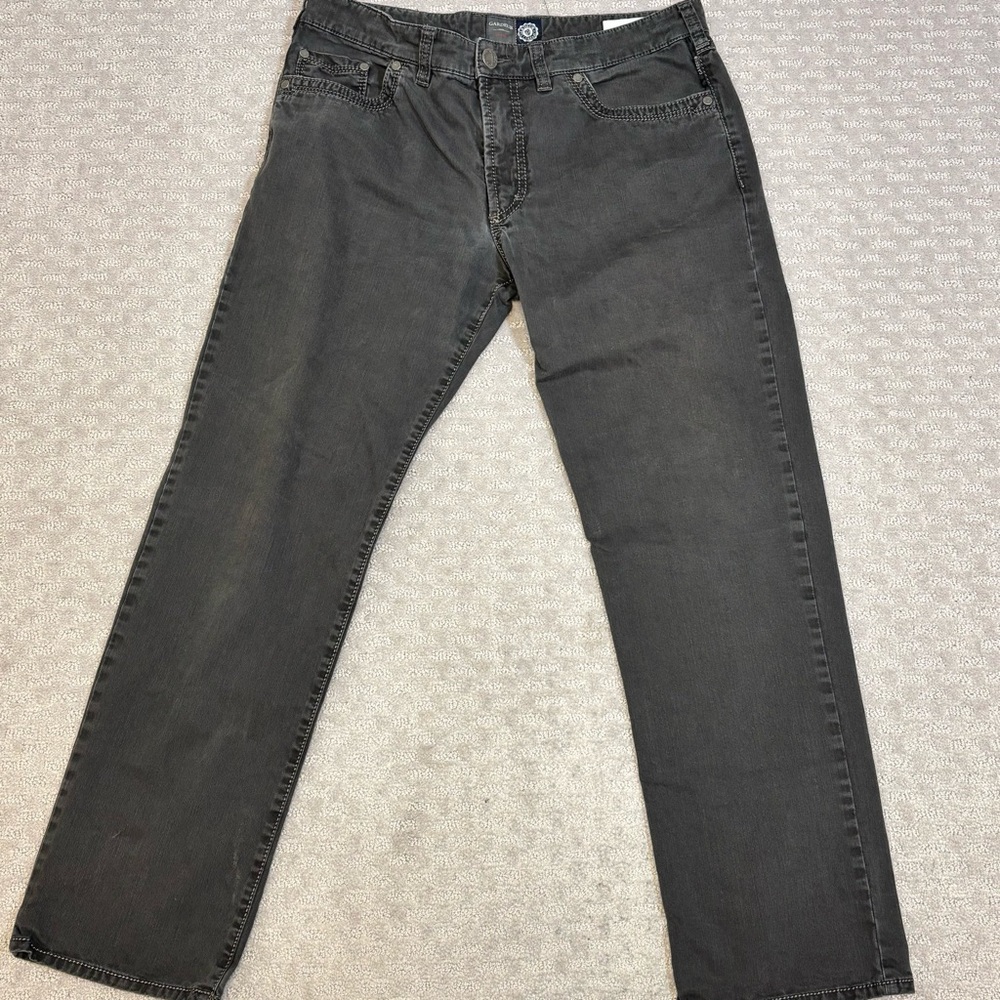 Gardeur‎ Nevio Casual Black Men's five pocket Denim Jeans 36X30 Cotton Elastane